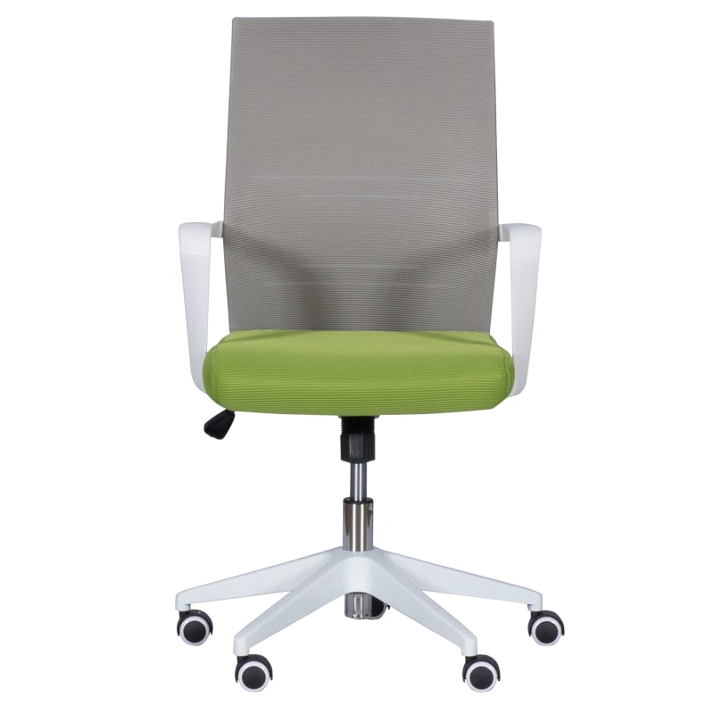 Работен офис стол 7044 сив-зелен carmen